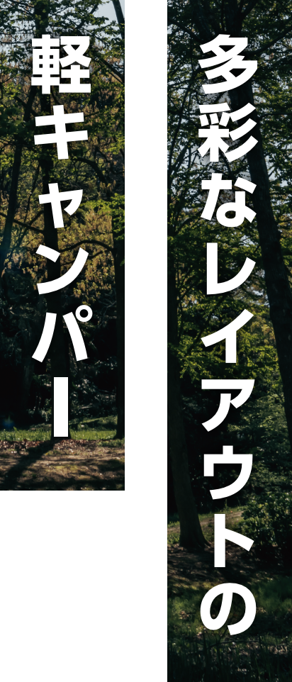 多彩なレイアウトの軽キャンパー